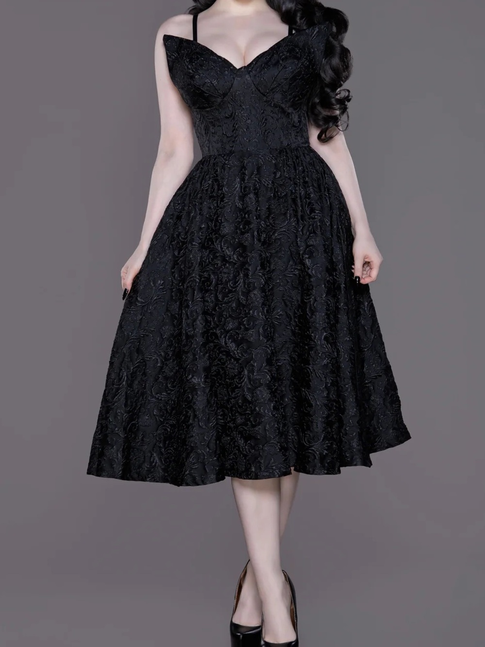 Dragon Damask Swing Dress NWT, Weasel Wear , Plus Sz 2xl